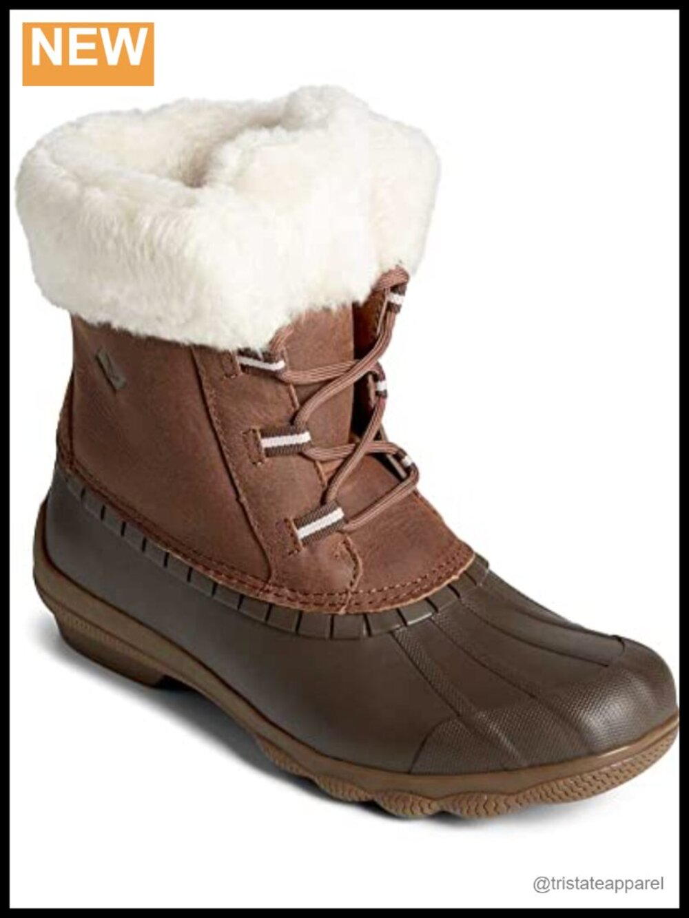 Water Resistant Ankle Snow Boots Faux Fur Lining Lace Up Winter